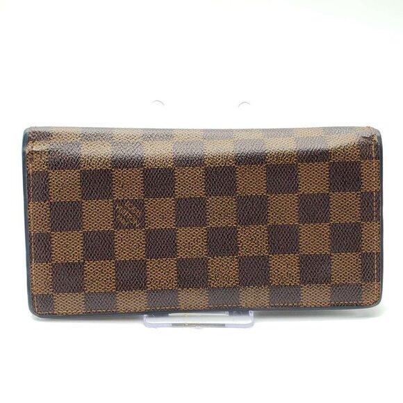 Louis Vuitton Portefeuille Brazza Damier Ebene Long Wallet - Picture 2 of 15